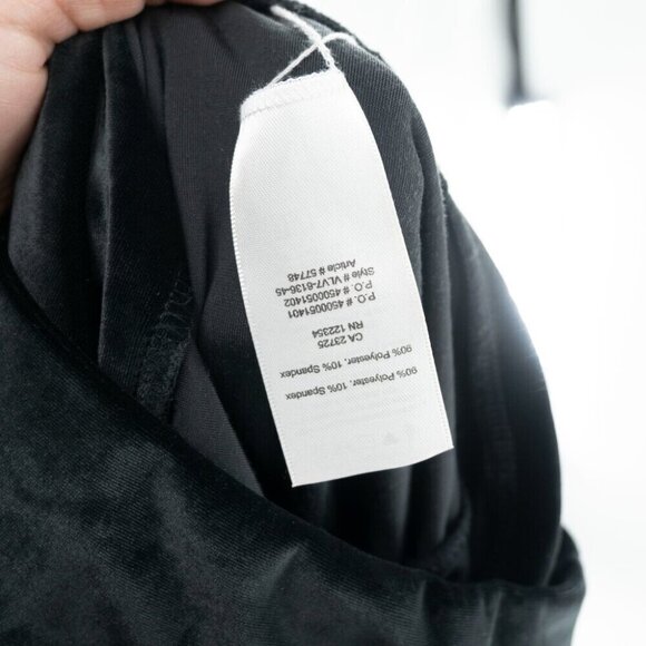 Aritzia | Wilfred Free Daria Velvet Black Pant Leggings | XS - Picture 6 of 6
